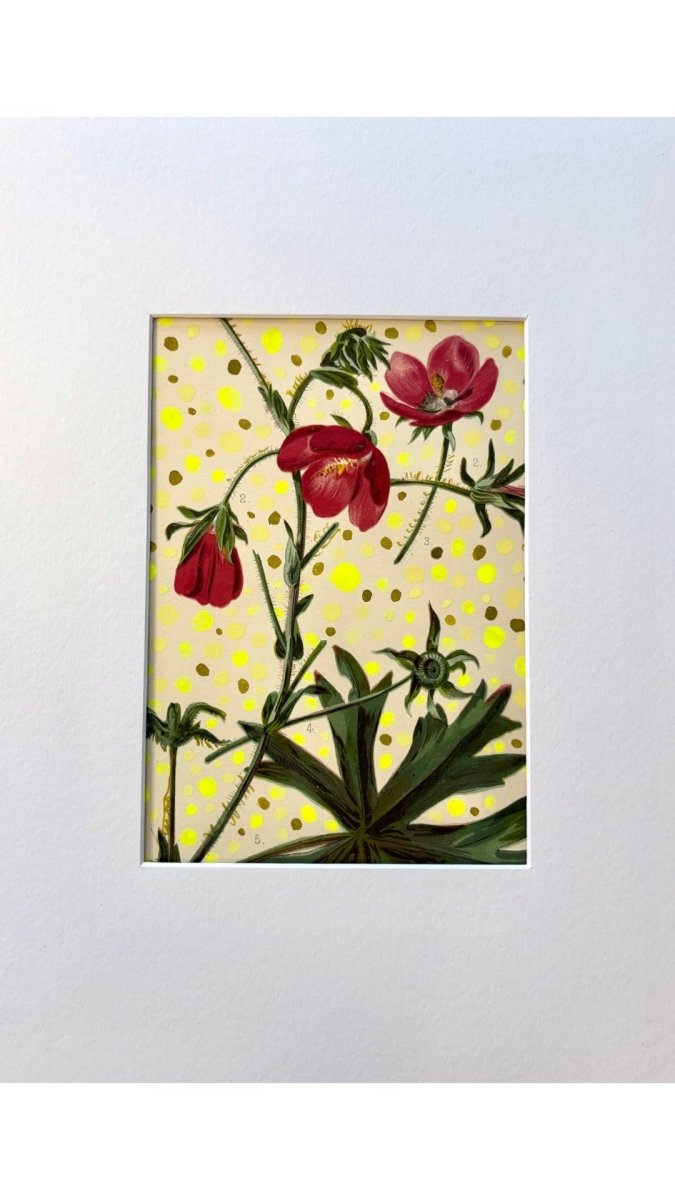 Wild Red Whimsical Hibiscus - Made X Hudson