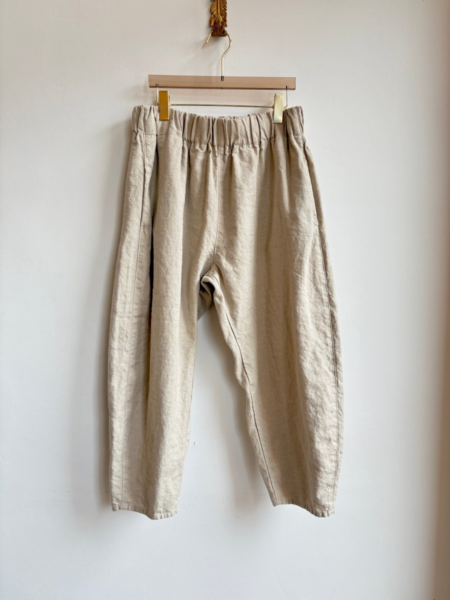 Sandstone Linen & Wool Studio Pant - Made X Hudson