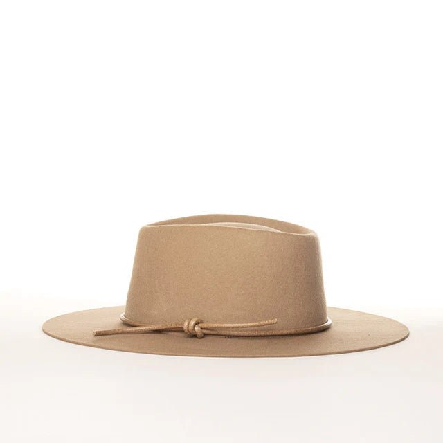 Cassidy Wool Hat (Tan) - Made X Hudson