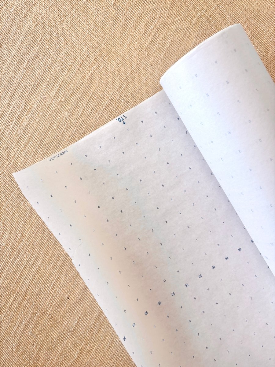 Dotted/Numbered Pattern Paper | Per Yard - Made X Hudson