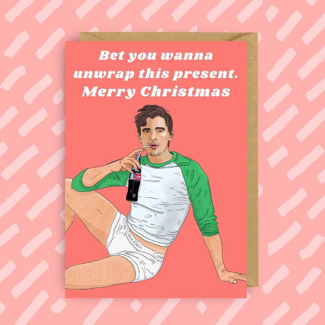 Greeting Card | Queer Eye Sexy Antoni Card | Christmas Card | Gay - Made X Hudson