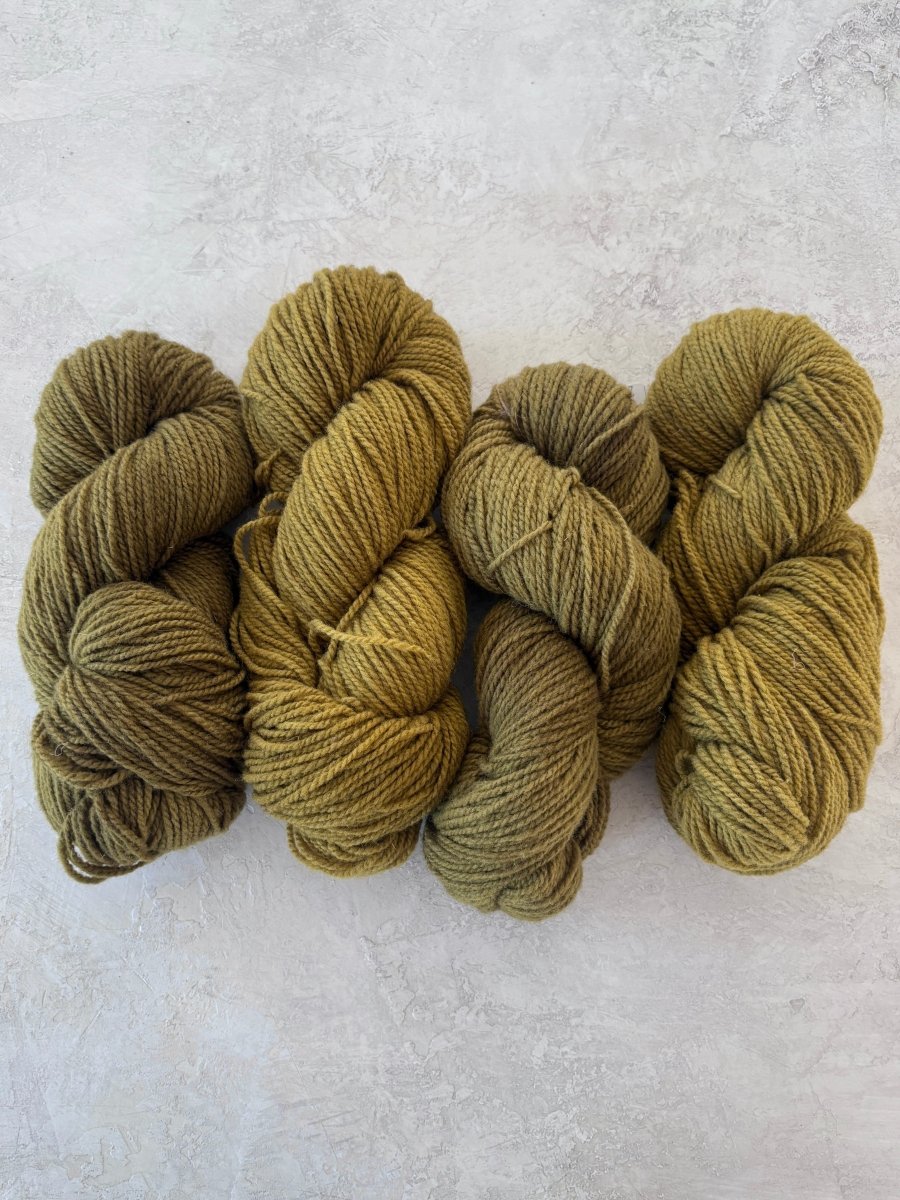 Nor’Easter Yarn | 40% Targhee, 40% Polypay, 20% Silk | DK 2 PLY (Multiple Colors) - Made X Hudson