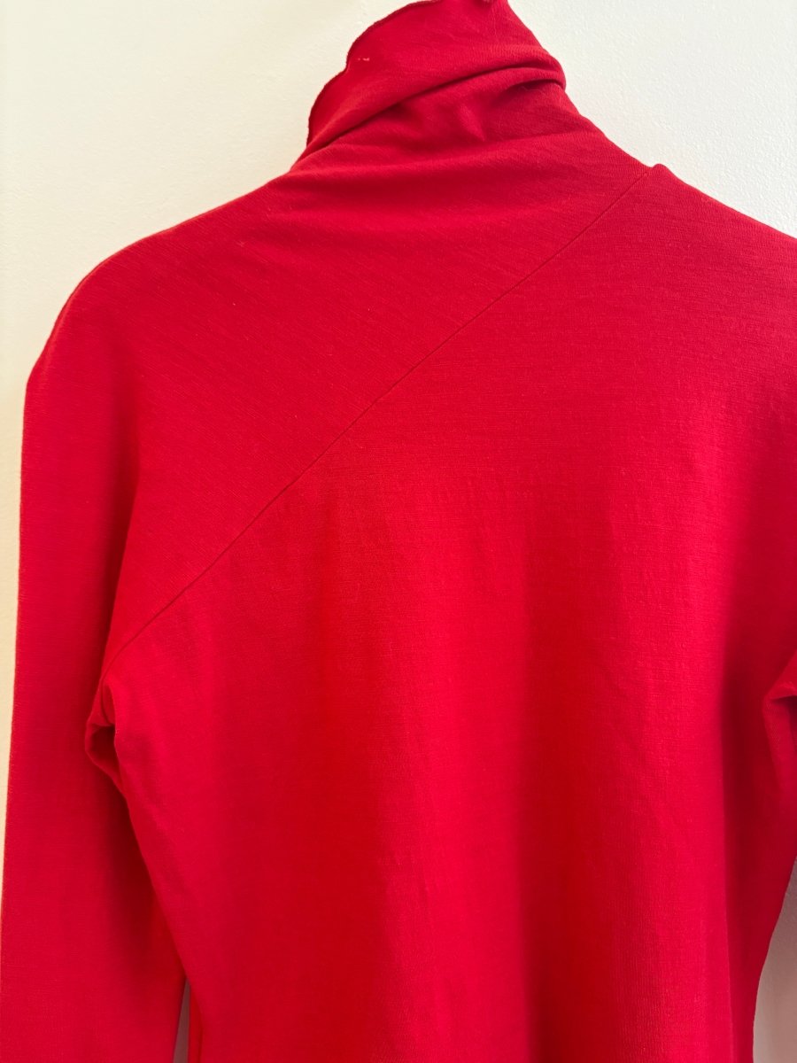 Diane Von Furstenberg | Red Turtleneck (Vintage) - Made X Hudson