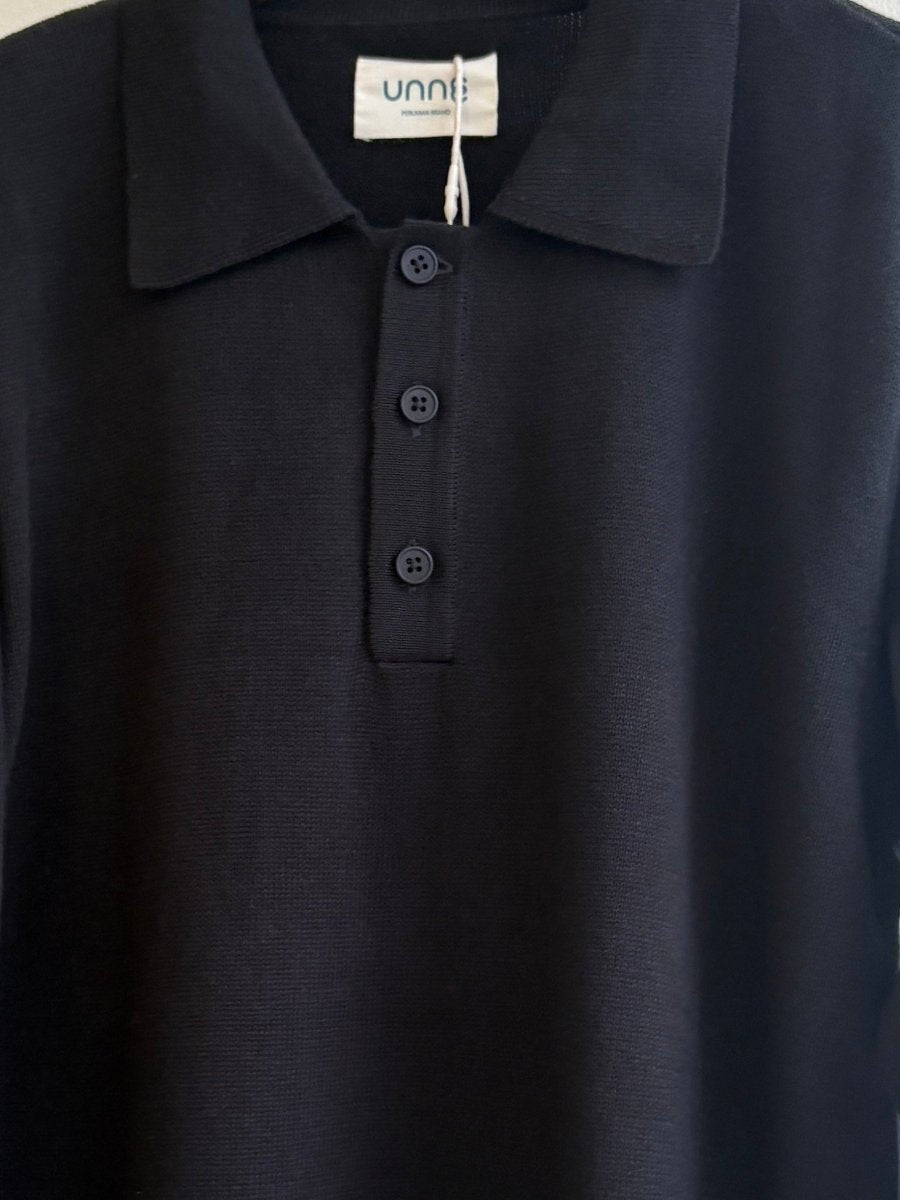 Knitted Collar Long Sleeve Shirt | Men's (Multiple Colors) - Made X Hudson