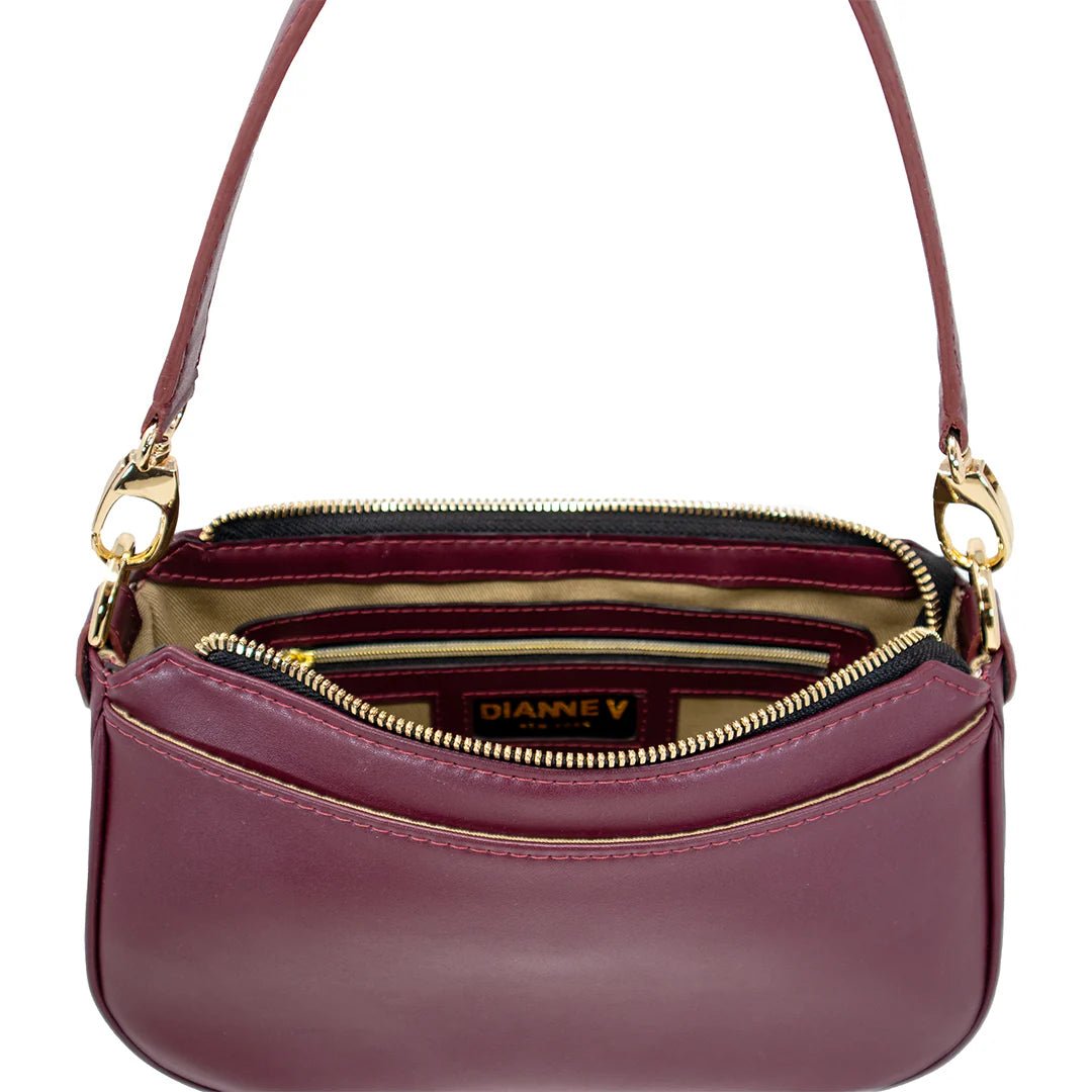 Nines Grape Bag in Burgundy - Made X Hudson
