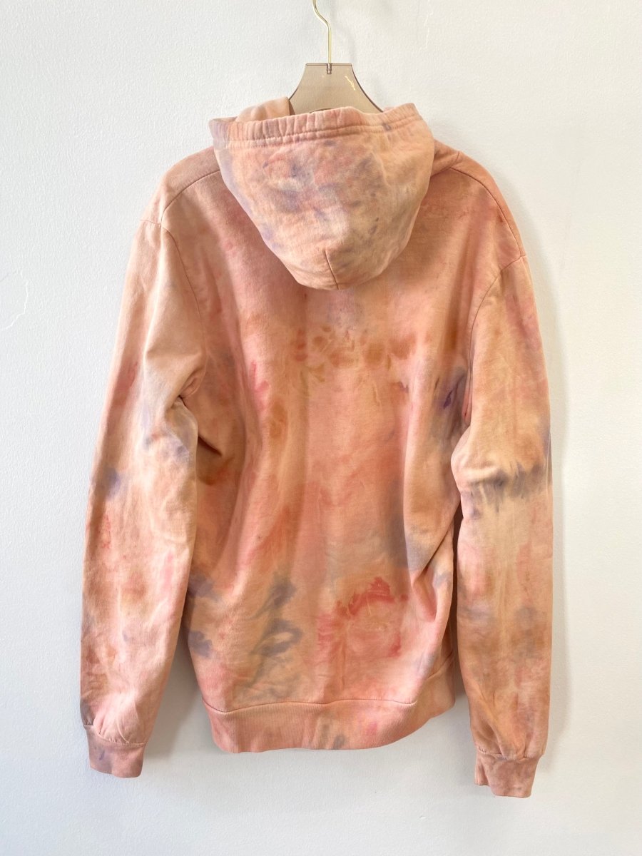 Pink & Purple Marbled Hoodie (Reworked) - Made X Hudson