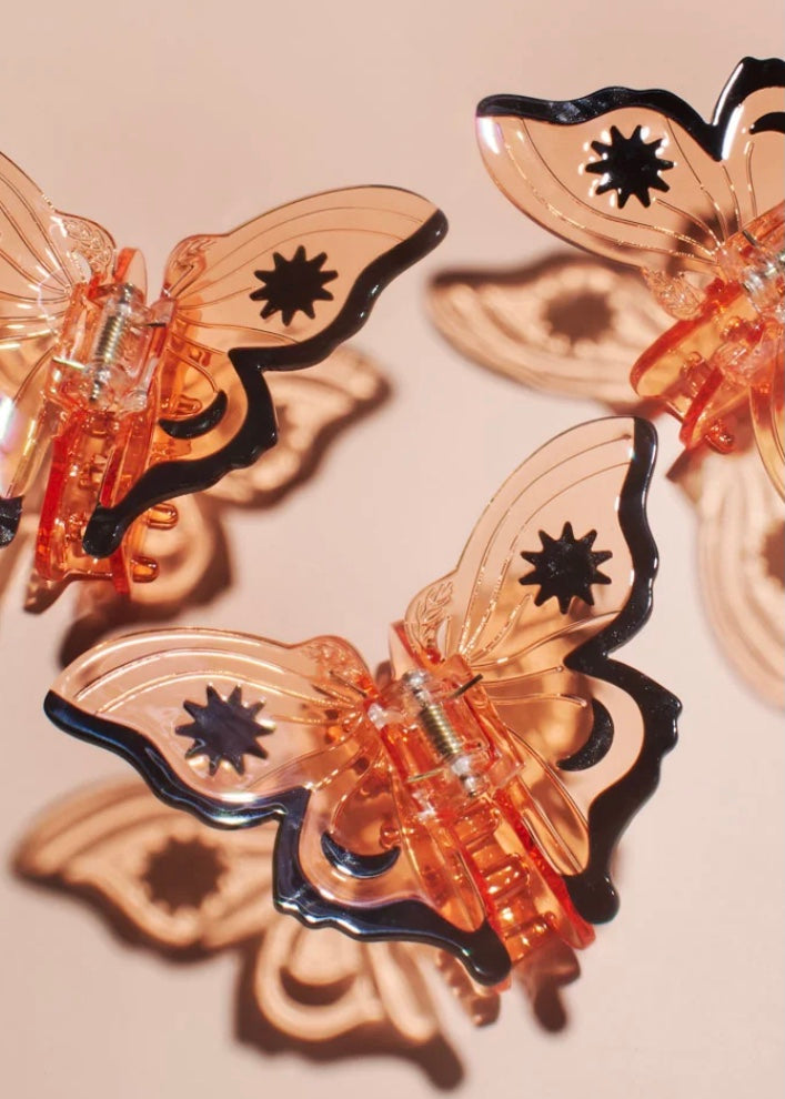 Monarch Butterfly Claw Hair Clip - Made X Hudson