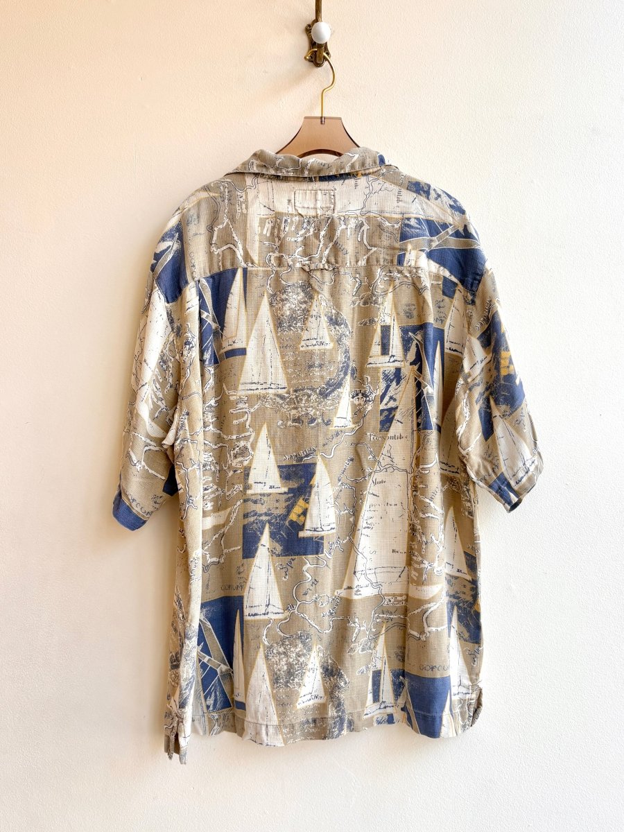 Dickie Walker | Vintage Sailboat Button Down (Vintage) - Made X Hudson