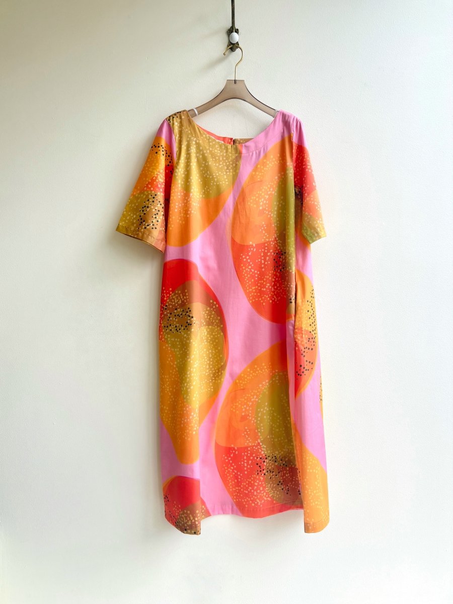 The Jackie Dress Mango Print - Made X Hudson