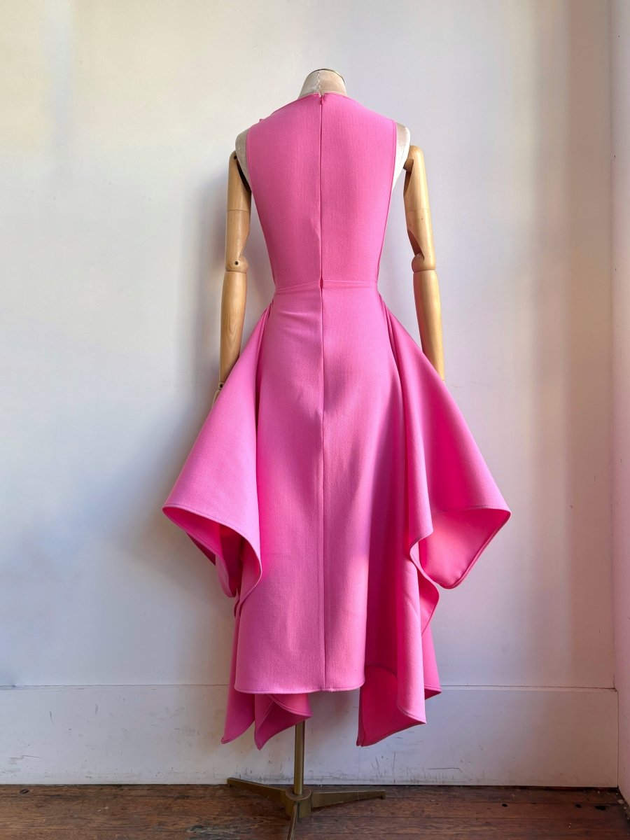 Zero - Waste Dress in Bubblegum Pink - Made X Hudson