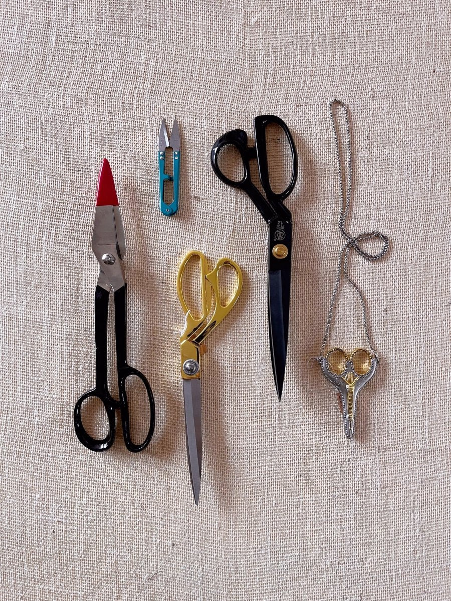 Black Tailor Fabric Scissors - Made X Hudson