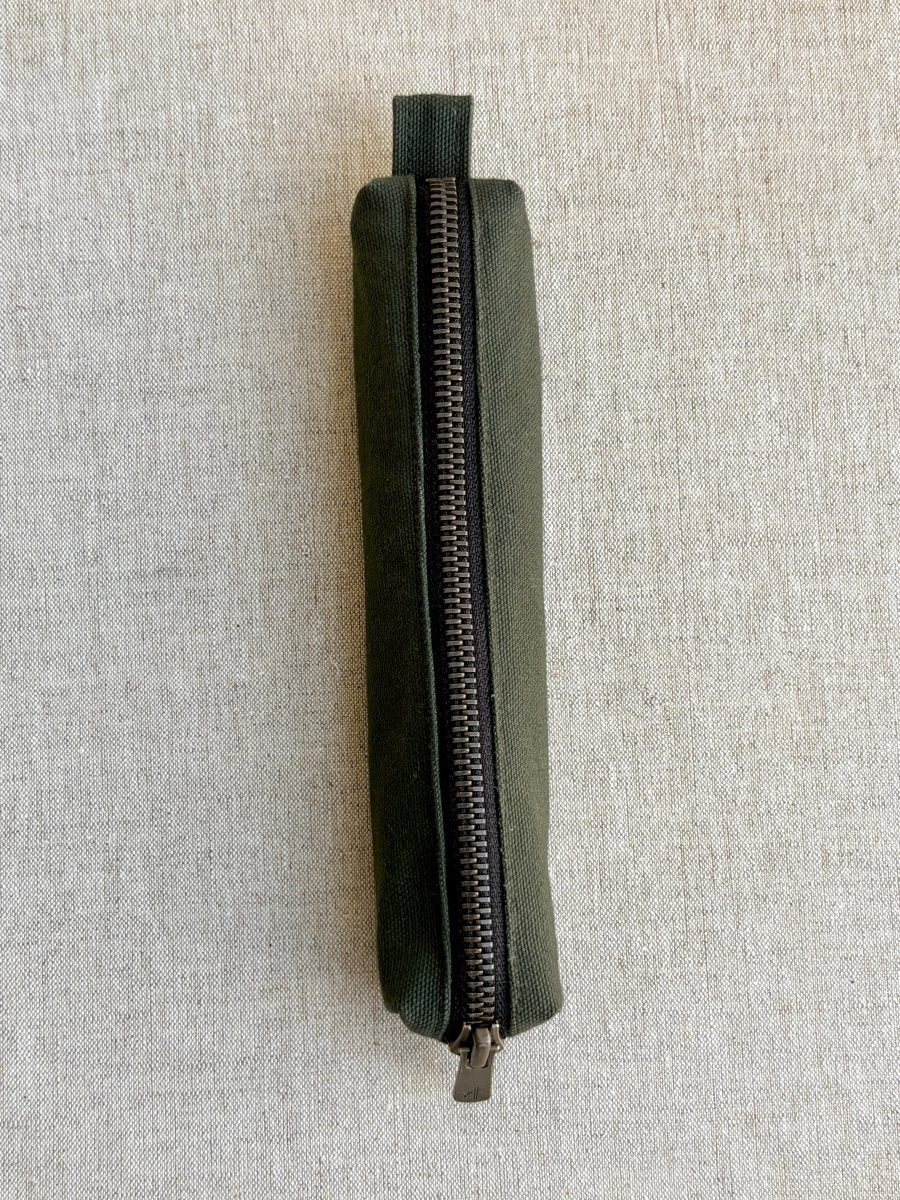 7" Zippered Pencil Pouch (Multiple Colors) - Made X Hudson