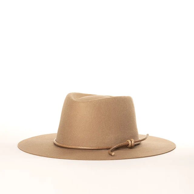 Cassidy Wool Hat (Tan) - Made X Hudson