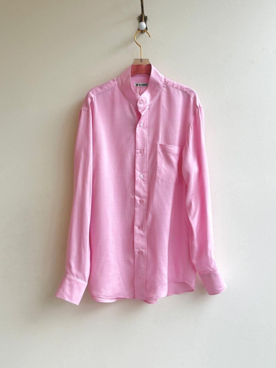 Everyday Button Down Pink Over Shirt - Made X Hudson
