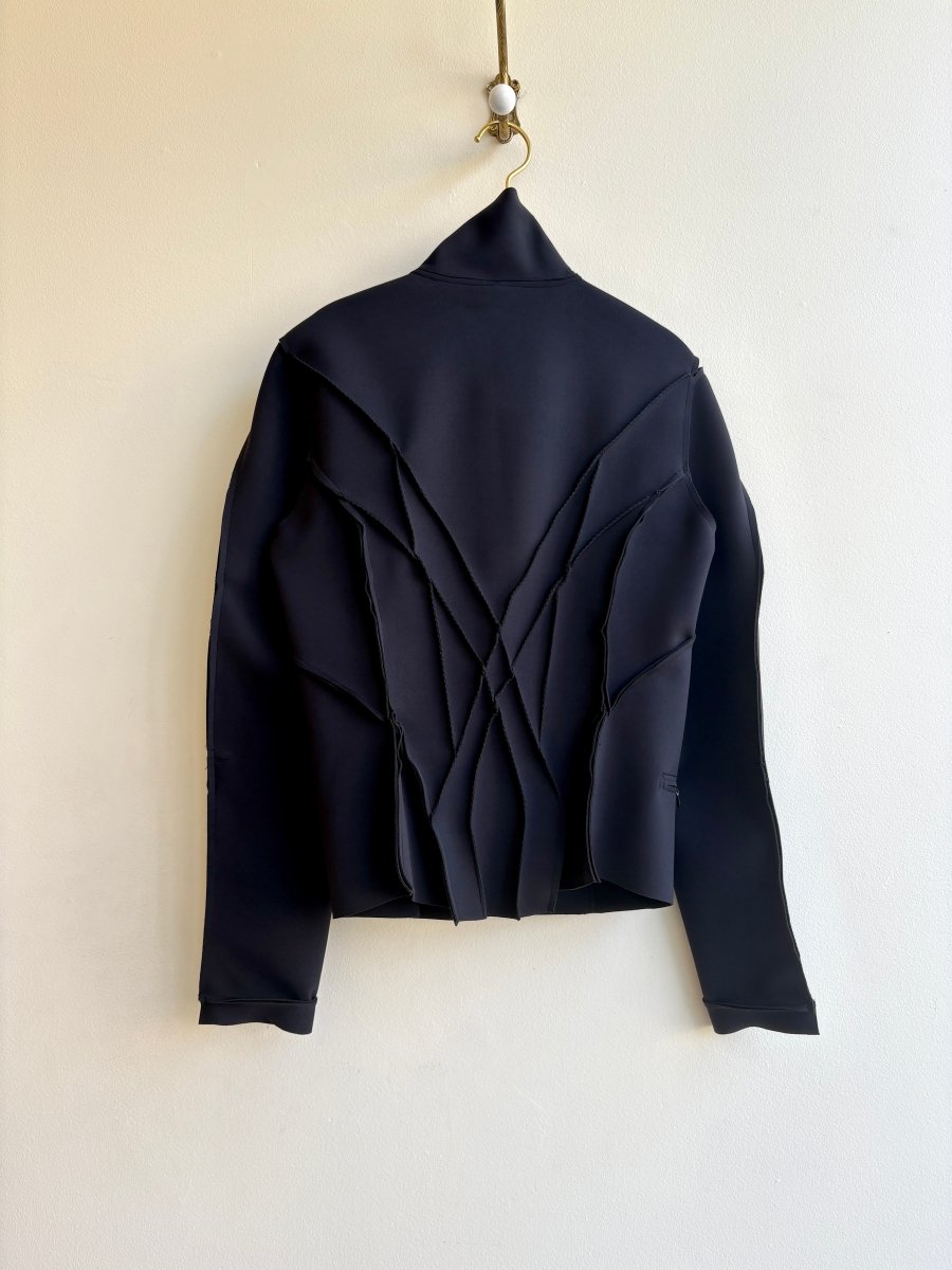 Black Neoprene W Jacket - Made X Hudson