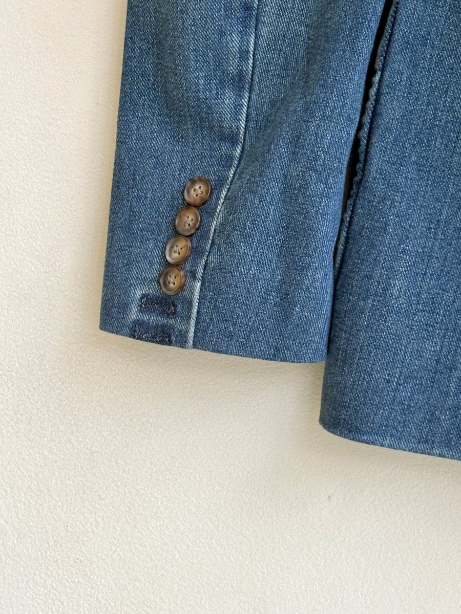 Polo by Ralph Lauren | Double Breasted Denim Jacket (Vintage) - Made X Hudson