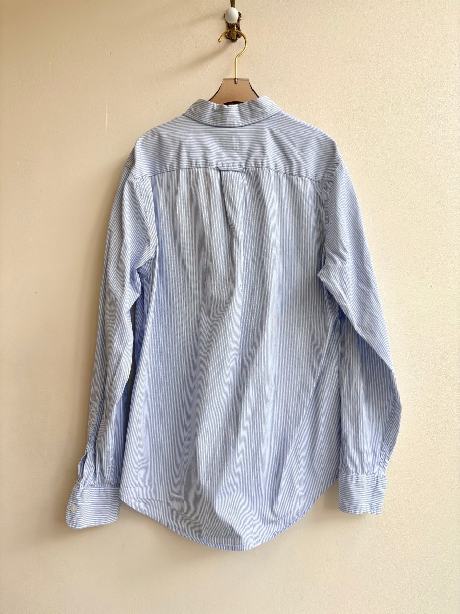 “Stanley” White Hudson Print Shirt (Reworked) - Made X Hudson