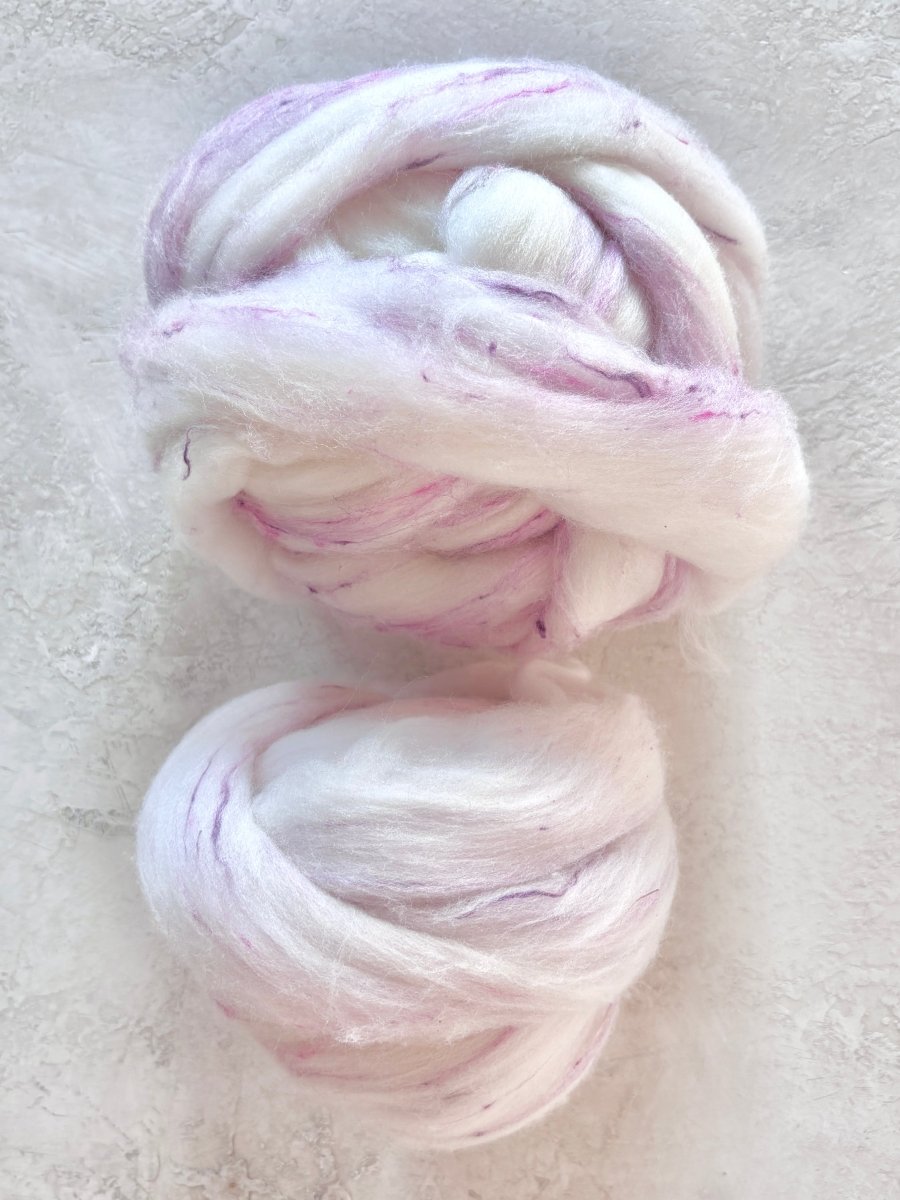 American Ewe| Wool Blend| Roving, 4oz. (Multiple Colors) - Made X Hudson