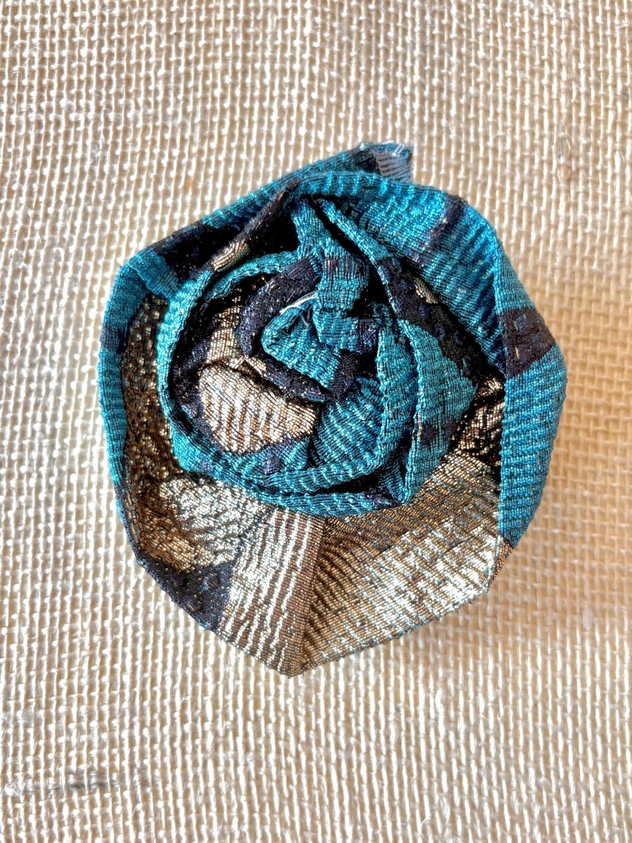 Upcycled Shirt Flower Pins (Multiple Styles) - Made X Hudson