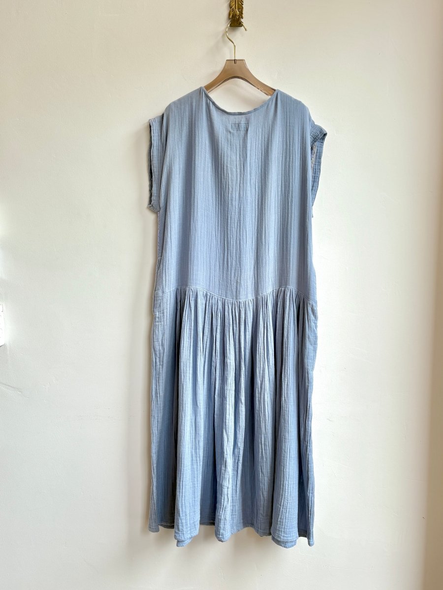 Handwoven Dress in Hydrangea - Made X Hudson