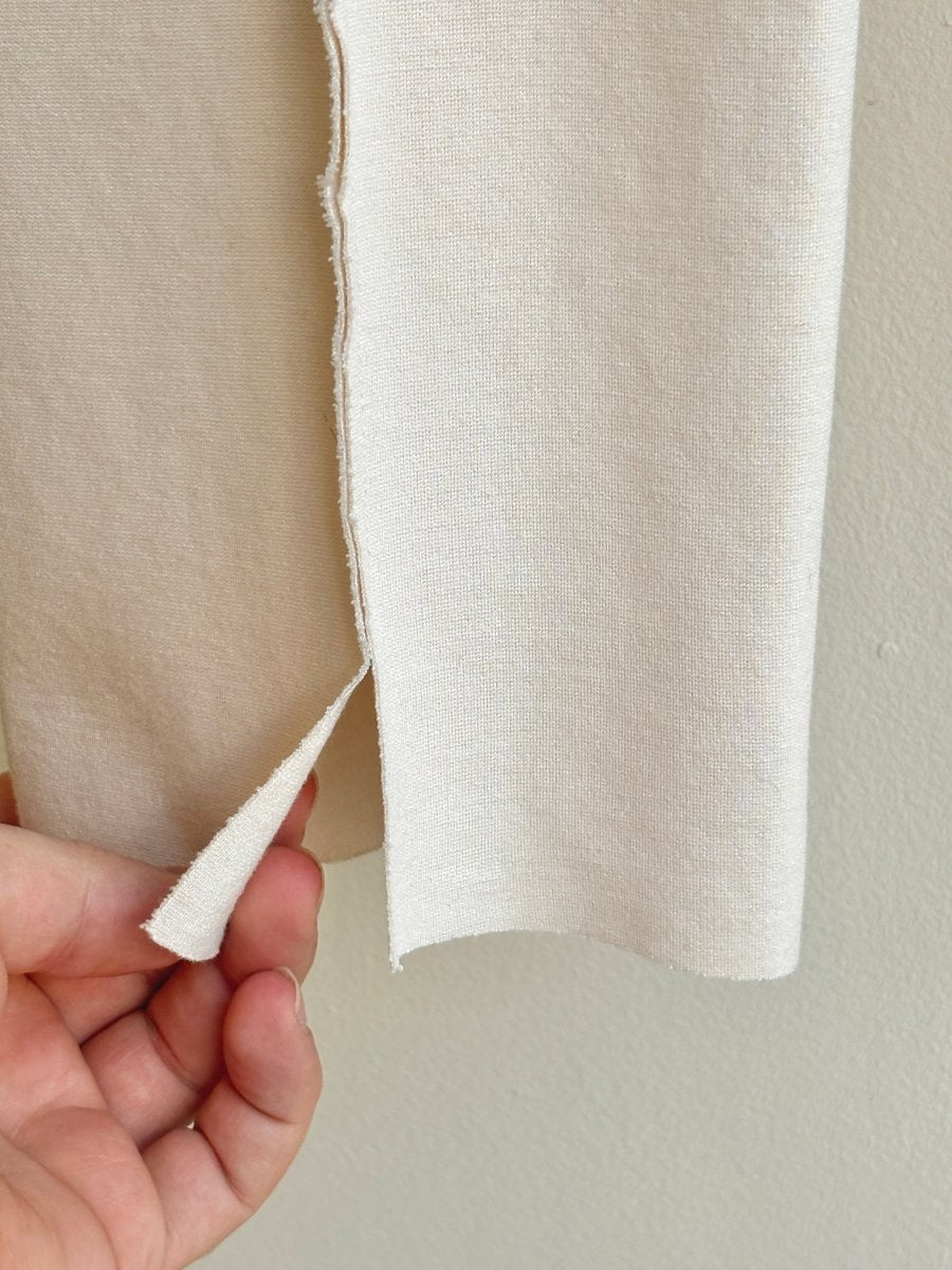 Slim Pants w/ Slit Hem - Made X Hudson