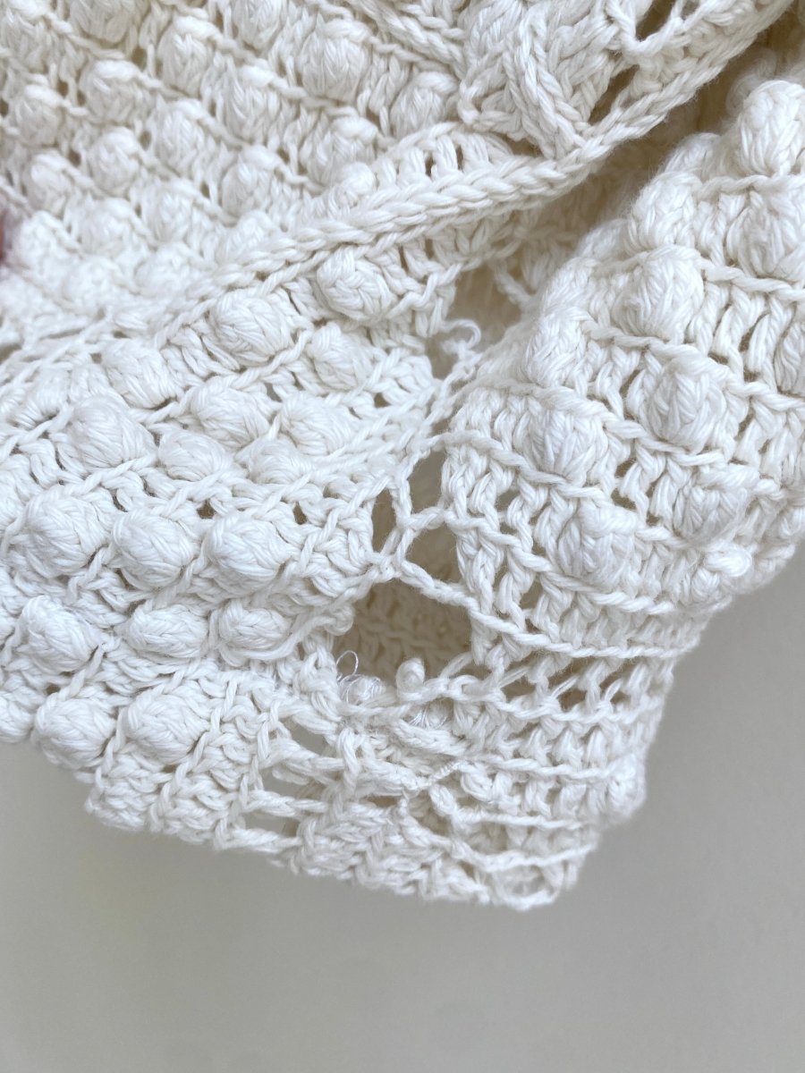 Crochet Shawl Collar Coat - Made X Hudson