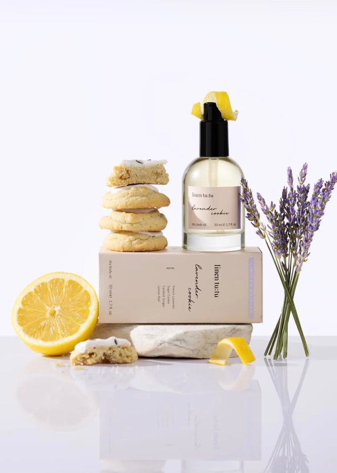 Lavender Cookie Dry Body Oil - Made X Hudson