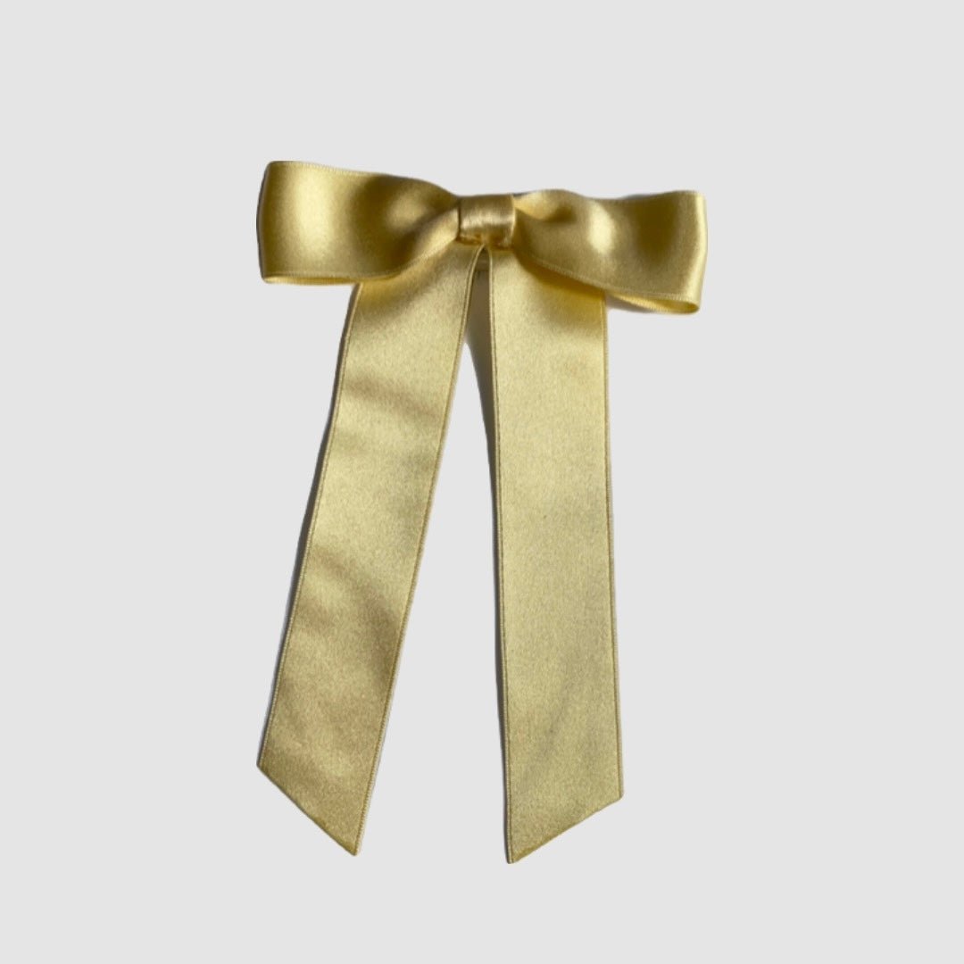 Somewhere Single Bow Hair Clips (More Colors) - Made X Hudson