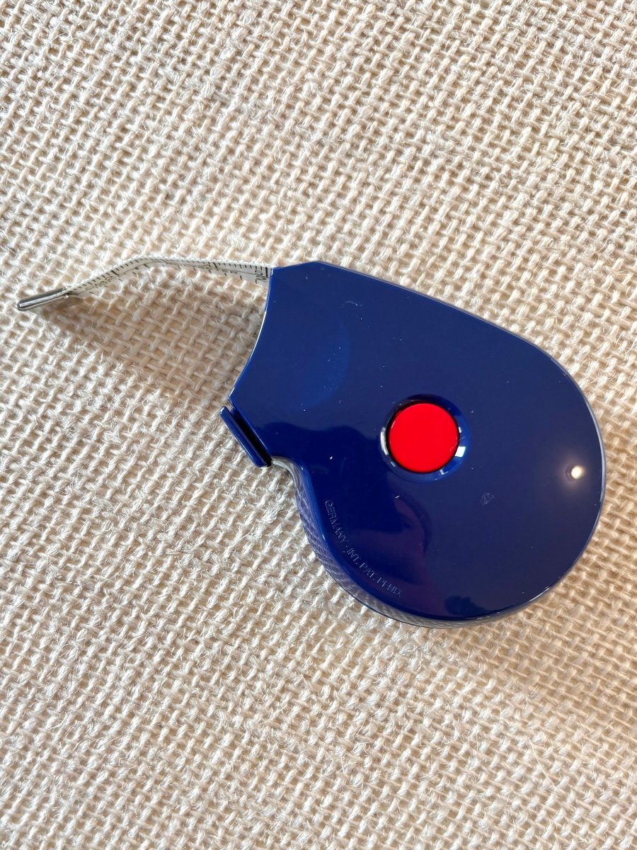 Navy Blue Retractable Measuring Tape - Made X Hudson