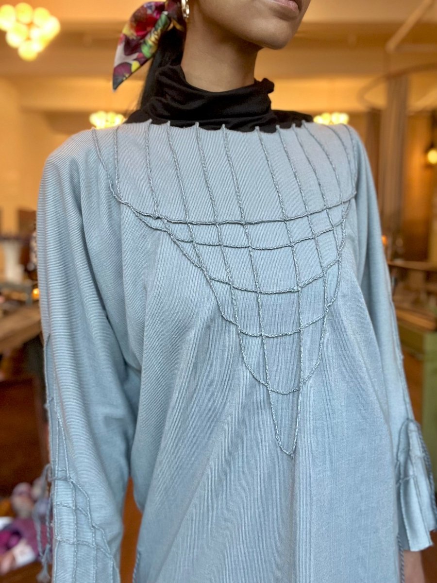 Grey Dolman Dress - Made X Hudson