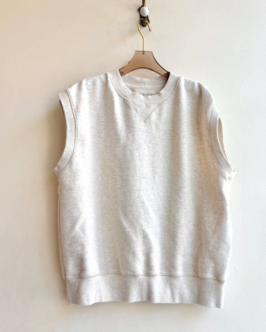 Archie | Oatmeal Sleeveless Pullover (Vintage) - Made X Hudson