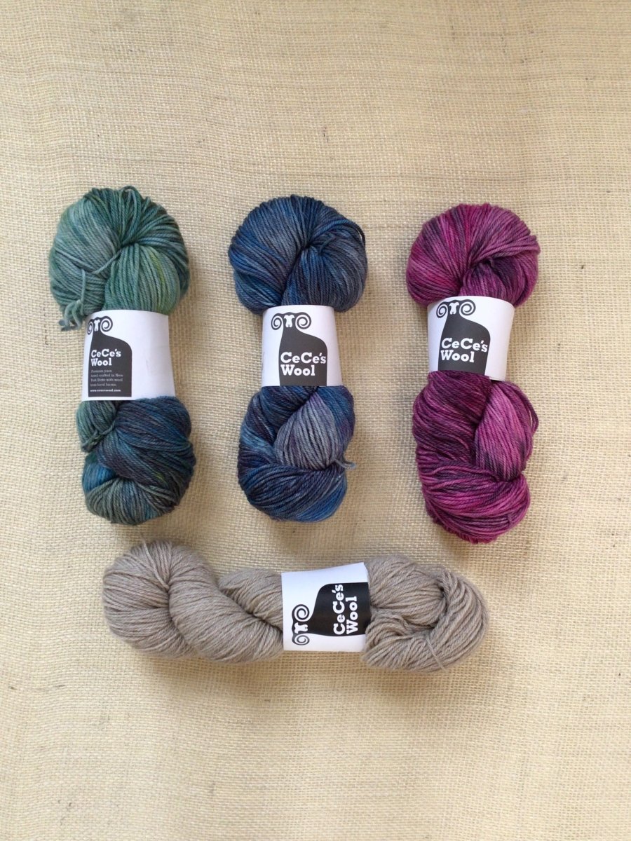 Cece’s Local Yarn Gems | 100% Wool | Sport (Multiple Colors) - Made X Hudson