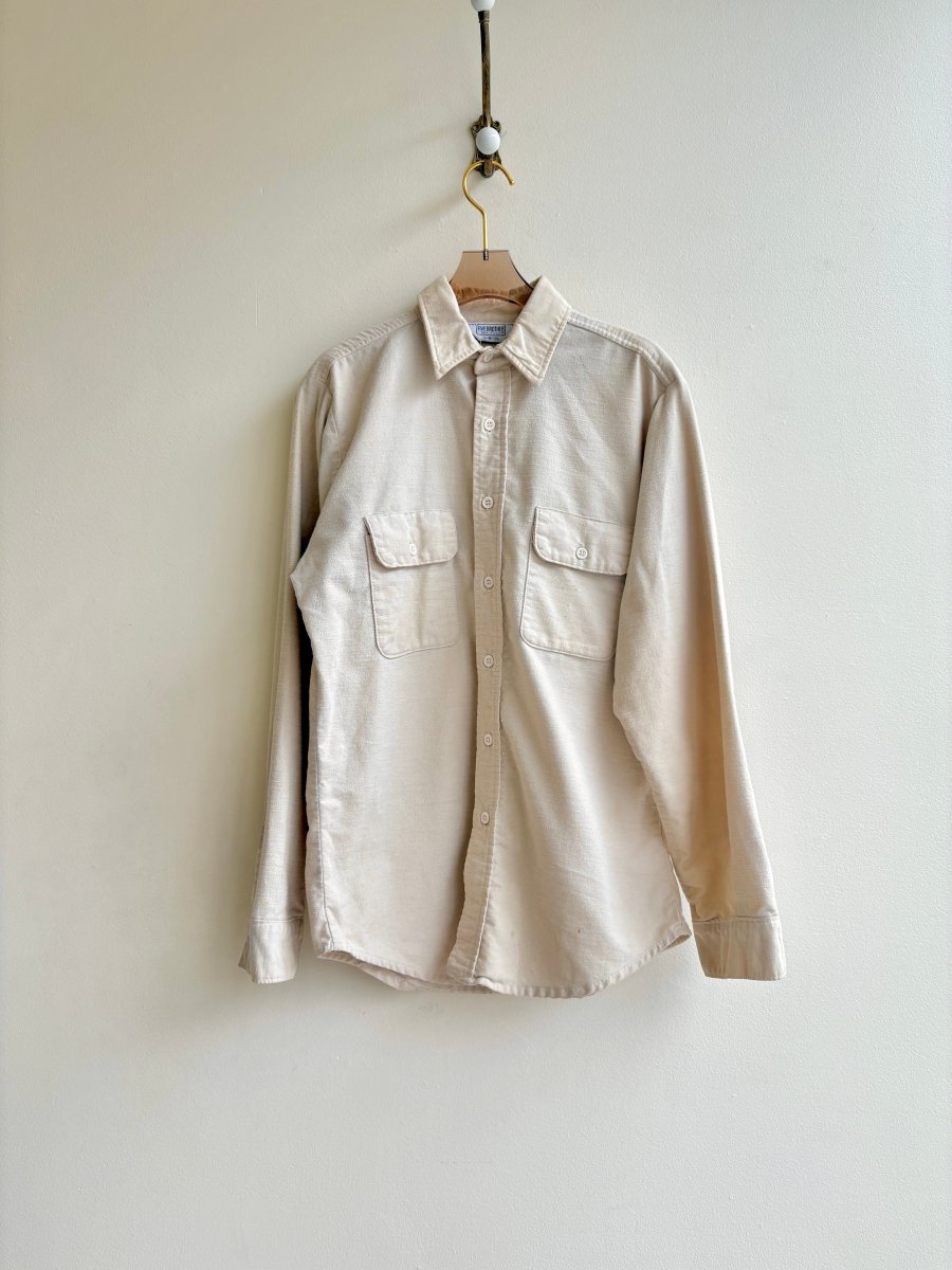 Five Brothers | Cream Flannel Shirt (Vintage) - Made X Hudson