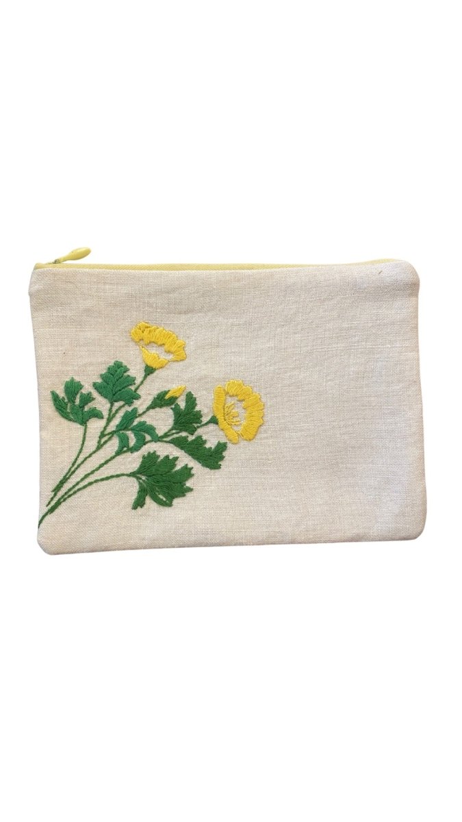 Upcycled Fabric Zipper Pouches - Made X Hudson