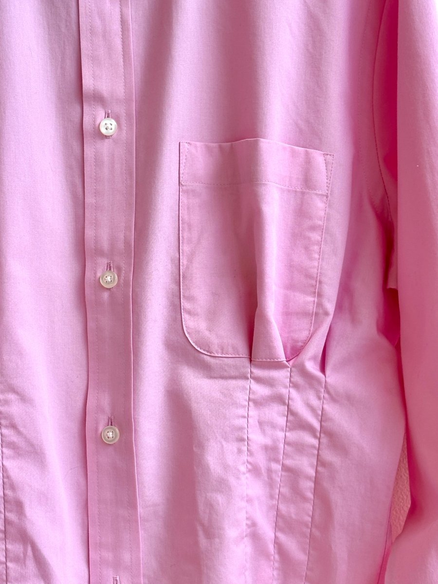 The Kevin Top | Pink Top w/ Gathered Waist (Reworked) - Made X Hudson