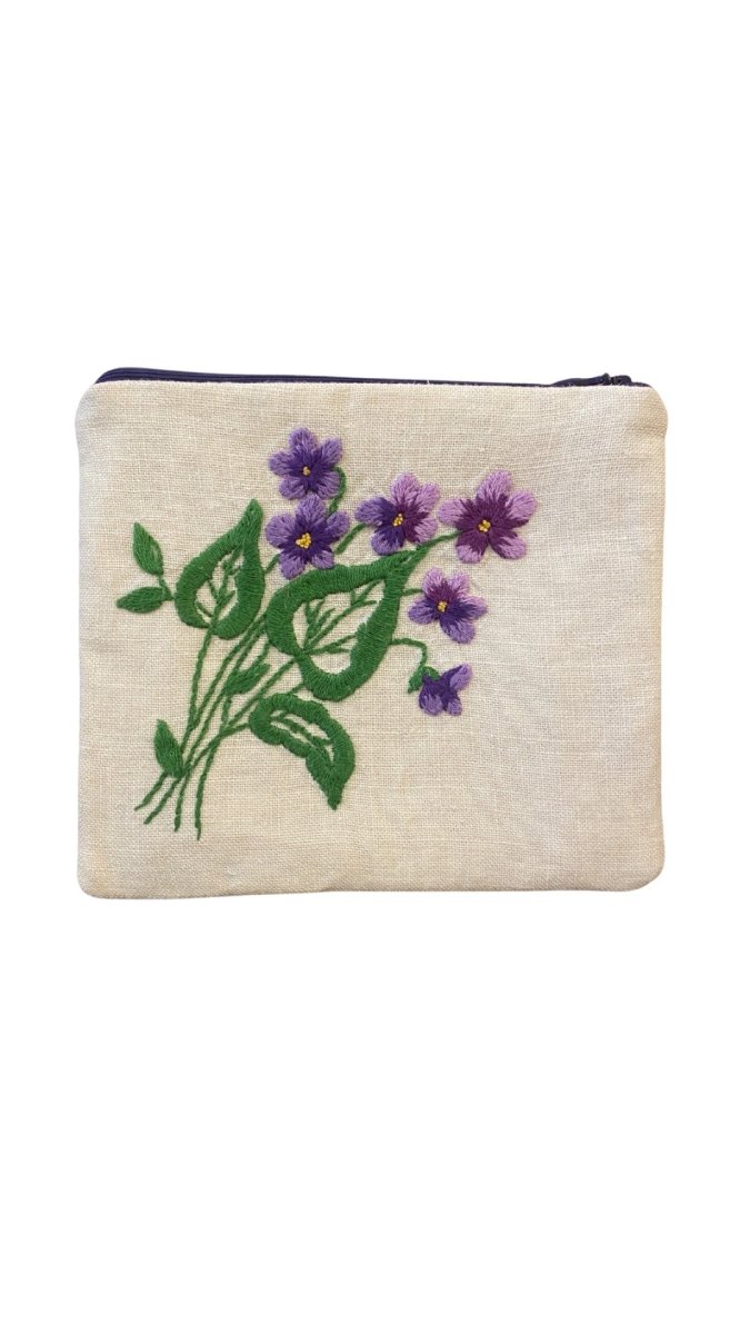 Upcycled Fabric Zipper Pouches - Made X Hudson