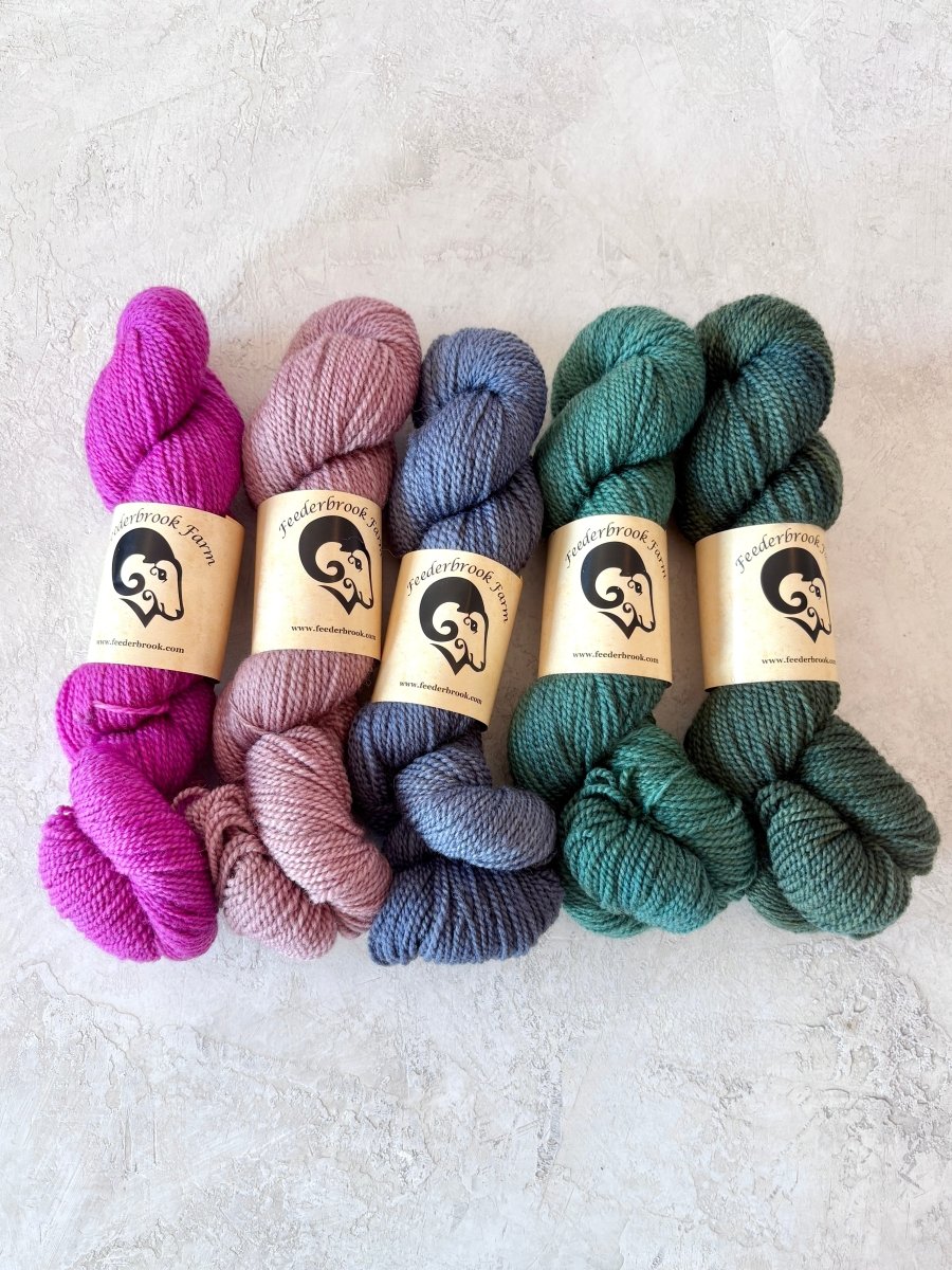Feederbrook Farm | Solid | Wool | DK (Multiple Colors) - Made X Hudson
