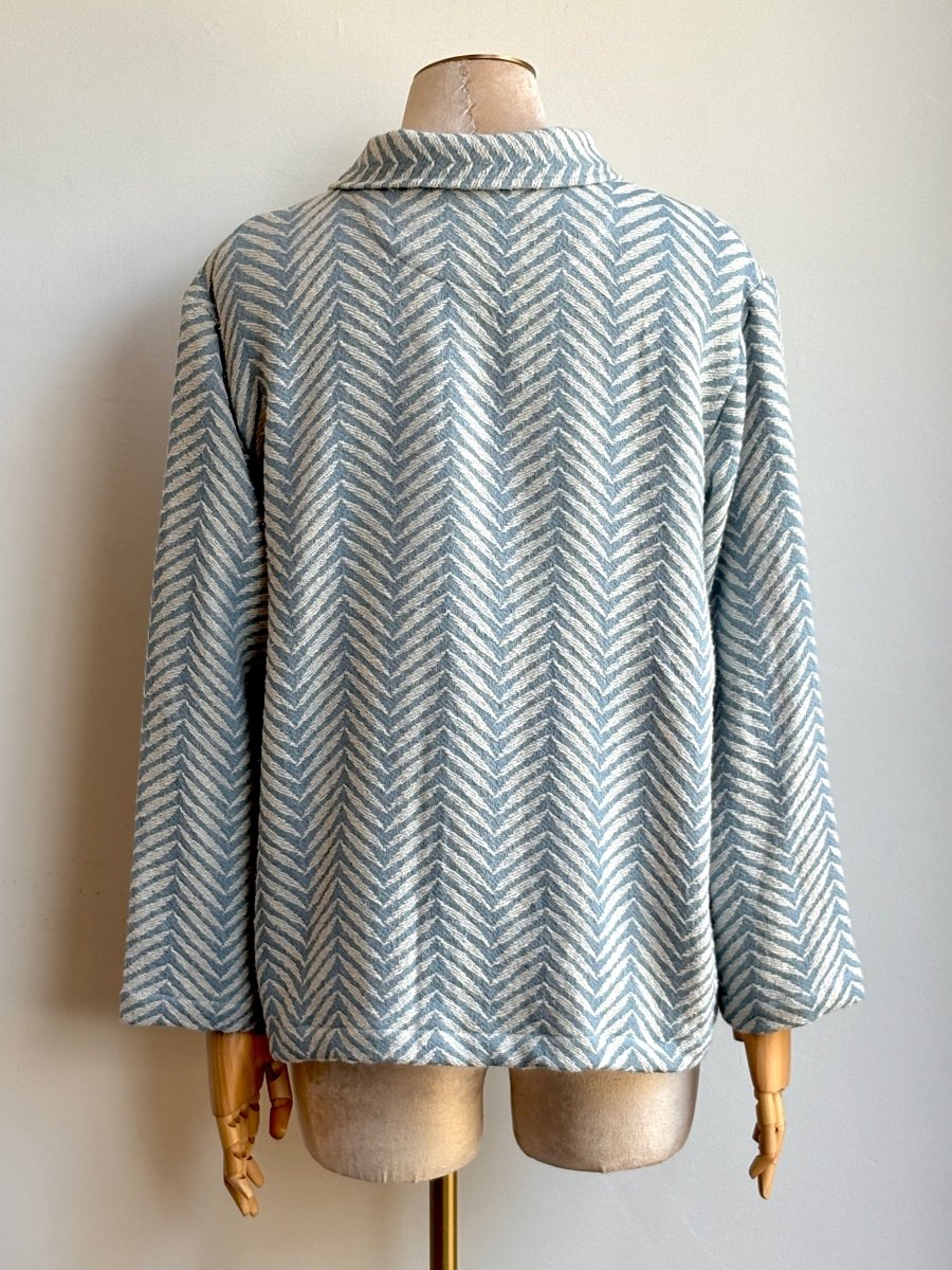 Blue Bates Coverlet Utility Jacket - Made X Hudson
