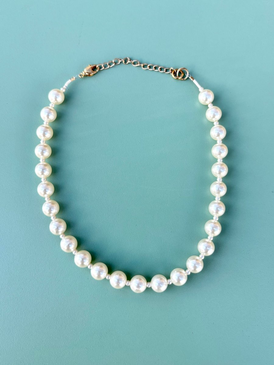 Vintage Re - Strung Faux Pearls (Reworked) - Made X Hudson
