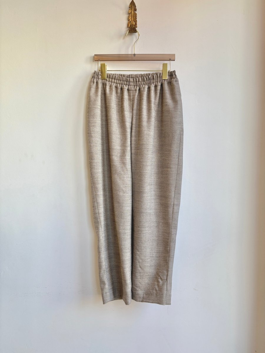 Brown Spice Lightweight Wool Joggers - Made X Hudson