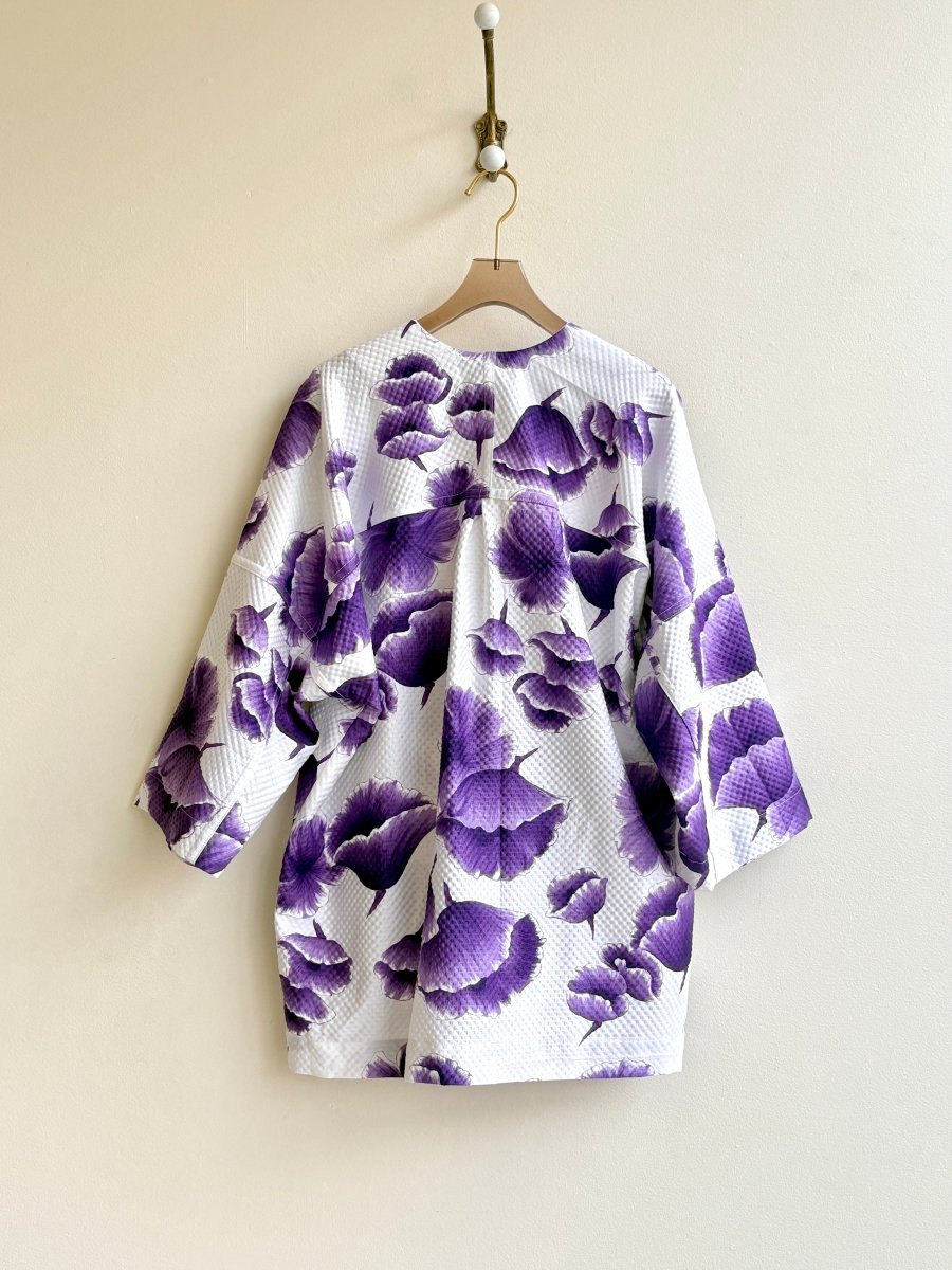 Purple Floral Chore Jacket - Made X Hudson