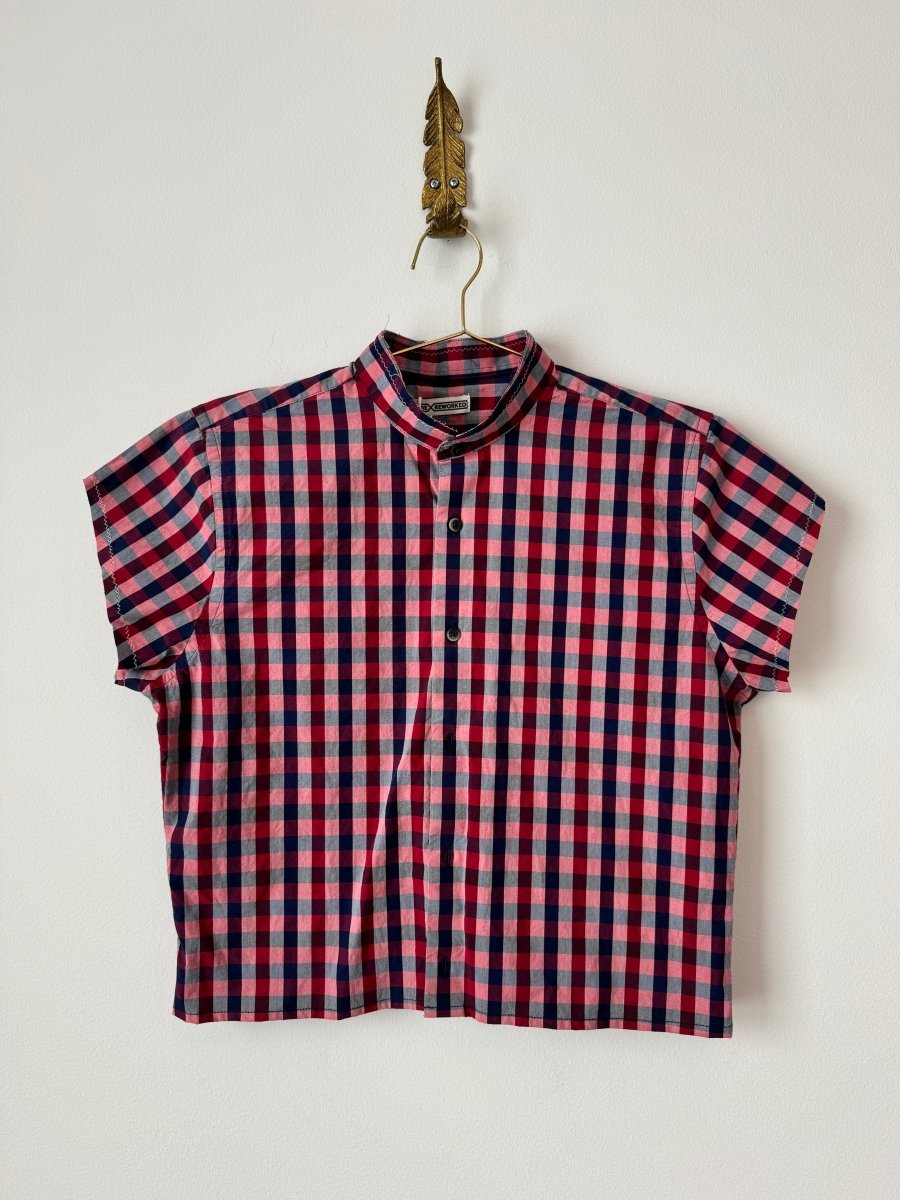 The Valley Crop in Berry Basket Plaid (Reworked) - Made X Hudson