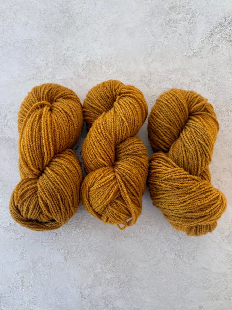 Nor’Easter Yarn | 40% Targhee, 40% Polypay, 20% Silk | DK 2 PLY (Multiple Colors) - Made X Hudson