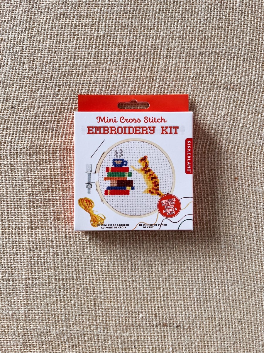 Mini Cross Stitch Embroidery Kit (Multiple Themes) - Made X Hudson
