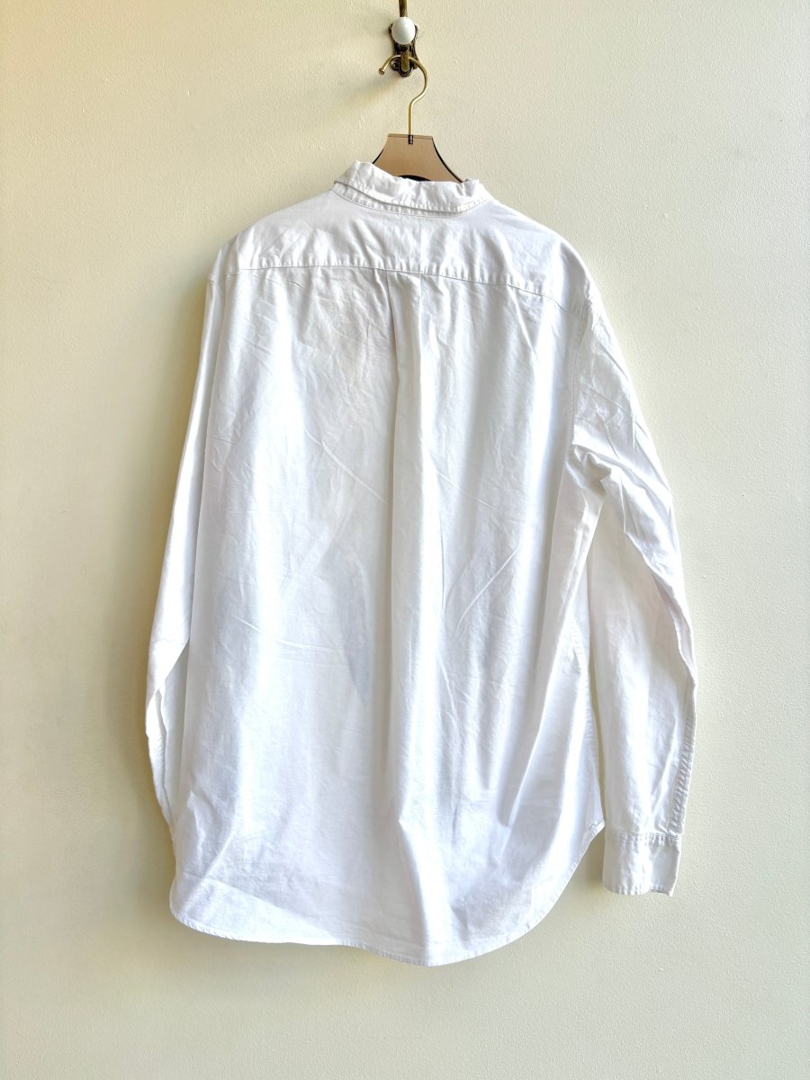 “Imogen” White Carrot Print Shirt (Reworked) - Made X Hudson