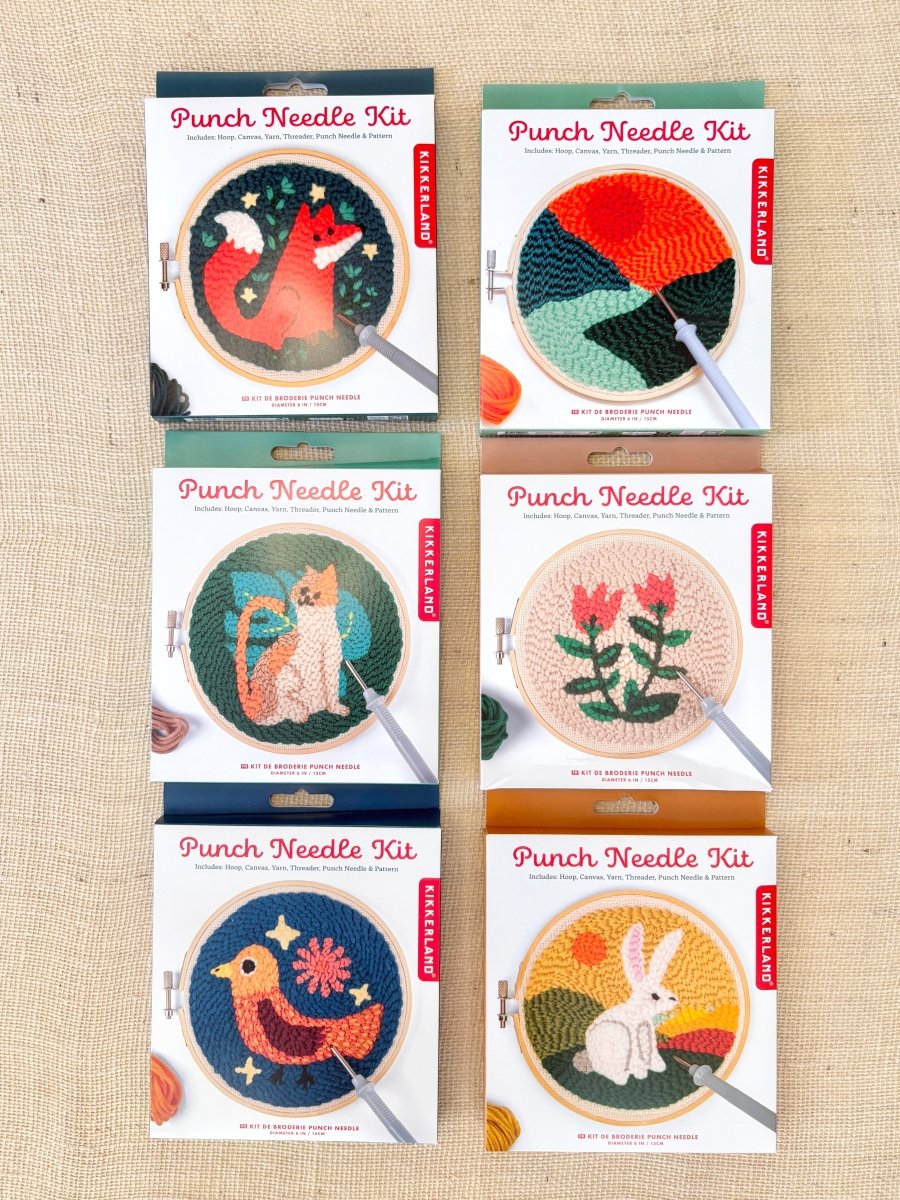 Punch Needle Kit (Multiple Themes) - Made X Hudson