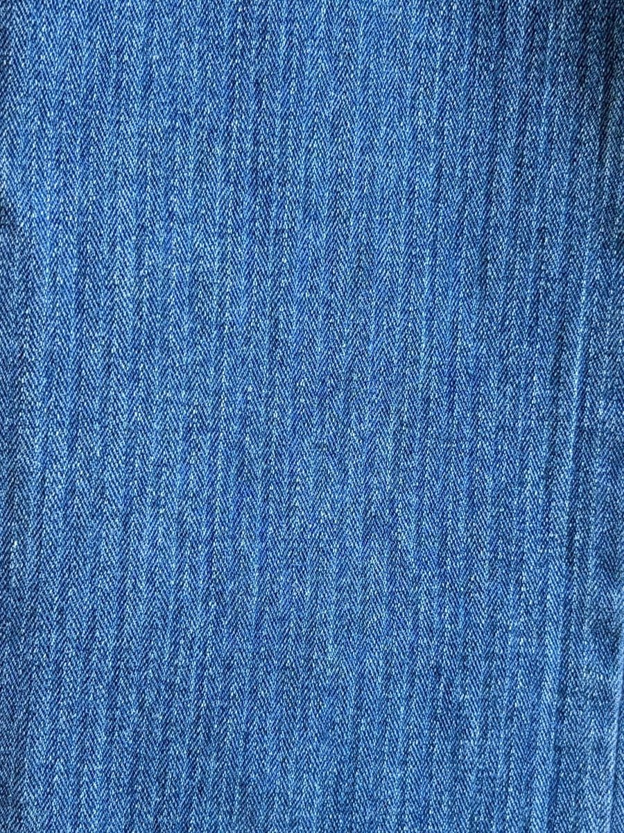 Rescue | Herringbone Blue Denim Jeans (Vintage) - Made X Hudson