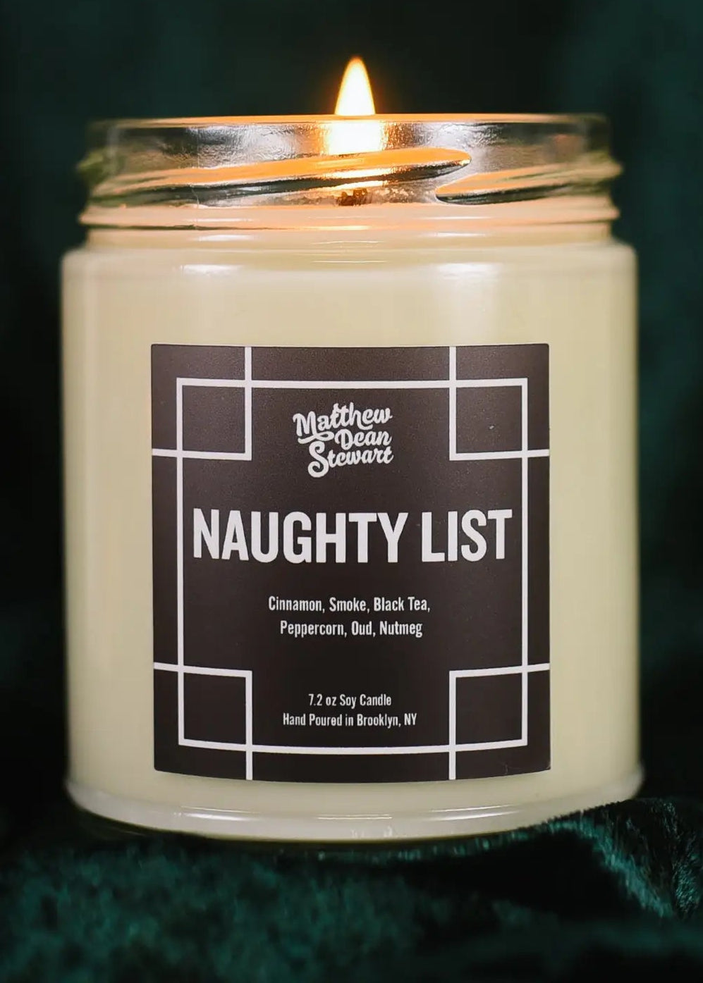 Naughty List - Candle - Made X Hudson
