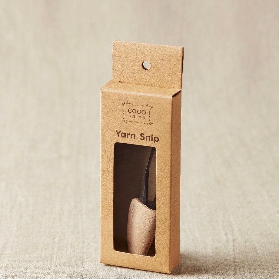 Yarn Snips w/ Leather Point Protector - Made X Hudson