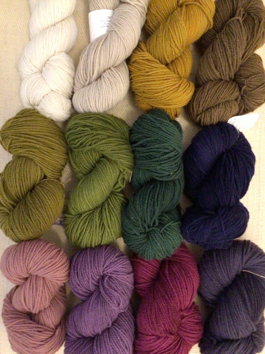 Nor’Easter Yarn | 80% Wool, 20% Silk | DK (Multiple Colors) - Made X Hudson